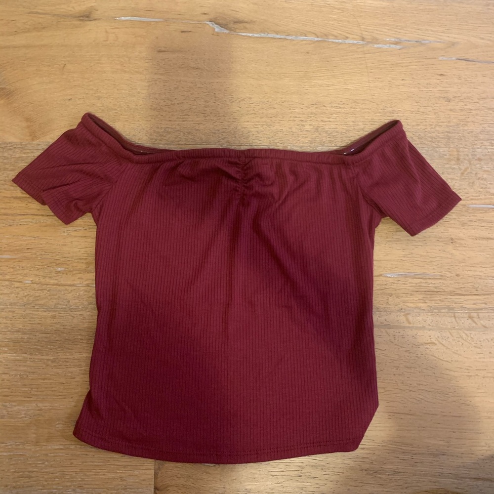 MOSSIMO SUPPLY CO. OFF THE SHOULDER CROO TOP